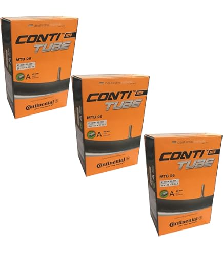 2-Pack WHEELO MTB 26x2.1/2.5 Bike Inner Tube, Ultralight Bike Tube With 48mm Presta Valves For Mountain Bike (Include Bike Tube Patch Repair Kit) Orange - View #9