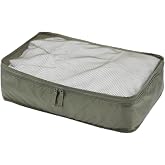無印良品 ポリエステルたためる仕分けケース カーキ M 約26×40×10cm 84769610