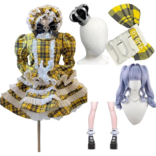 Amazon.co.jp: GGcosplay 夜乃くろむ Yano Kuromu 初期衣装 コスプレ