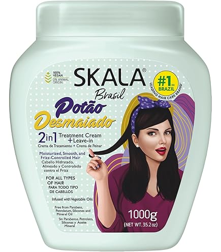 Traitement Cheveux Skala Expert Mais Cachos 3en1 - Protection Contre La Chaleur - Neuf