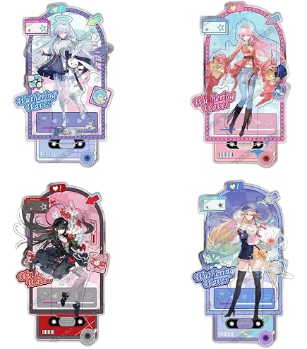 Amazon.co.jp: 鳴潮 アクリルスタンド 4個セット リンネー モーニエ