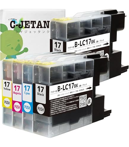 Amazon.co.jp: 【brother純正】インクカートリッジ4色パック(大容量