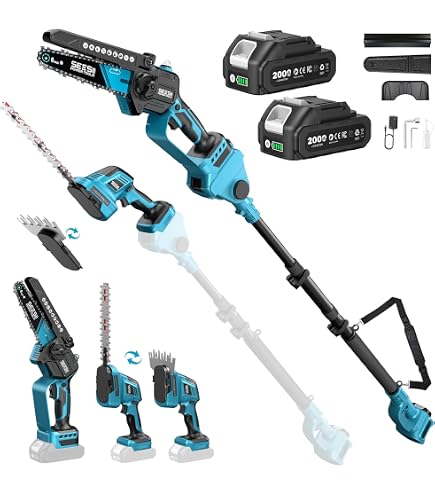 Amazon.co.jp: Yamazen LPS-1025OR Cordless 10.8V Garden Pole Saw
