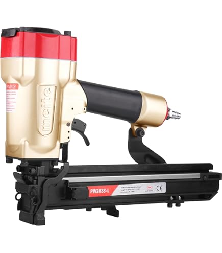 VEVOR Pneumatic Staple Gun, 16 Gauge 1-inch Wide Crown Pneumatic