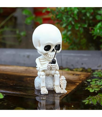 Amazon.co.jp: スカル置物 頭蓋骨 髑髏 骸骨 ハロウィン飾り 髑髏頭