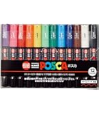 posca 三菱鉛筆 水性ペン ポスカ 細字 丸芯 15色 PC3M15C