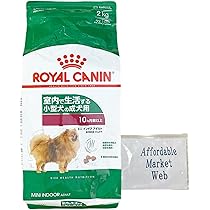 Amazon.co.jp: ロイヤルカナン ミニ インドア アダルト 犬用 2kg