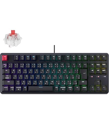 Keychron K8 RGB アルミ 茶軸or赤軸 メカニカルキーボード Amazon | 【国内正規品】Keychron K8 ワイヤレス・ゲーミング