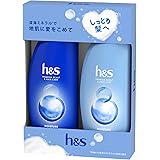 h&s(エイチアンドエス) モイスチャー シャンプー・コンディショナー ポンプセット 地肌の乾燥・かゆみ・フケとパサつく髪に