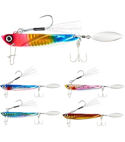 Amazon.co.jp: [青嵐ルアー] メタルジグ セット ヒラメ ルアー