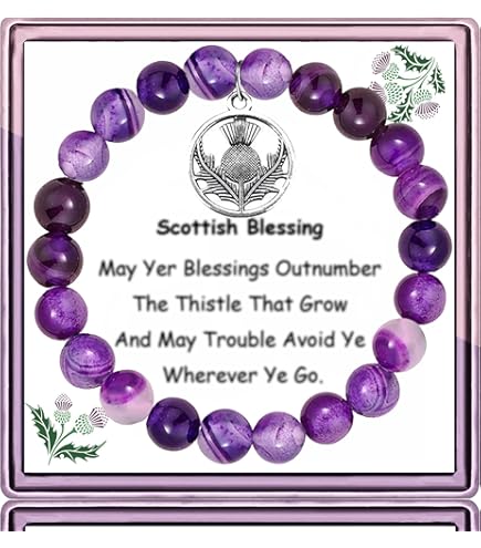 Table Runner (Large) In A Green Balmoral Thistle Design