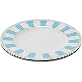 Noritake ノリタケ プレート ( ペアセット ) 21cm カーニバル 2枚 ライトブルー ファインポーセレン Q002M/M-253