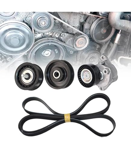 Conducir Cintur&oacute;n Kit Con Tensor 2 Poleas OEM Para BMW 135i 335i (11-13