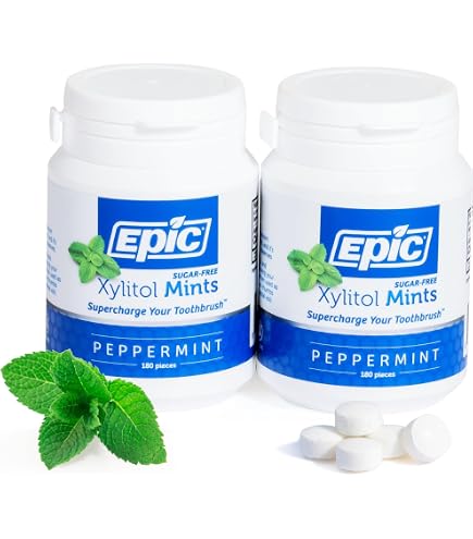 Zellie's | 100% Xylitol Cool Fruit Mints Breath Mints | No