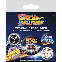 バッジ　200個　BTTF バックトゥザフューチャー 新作登場！ バック・トゥ・ザ・フューチャーの缶バッジ☆ 価格