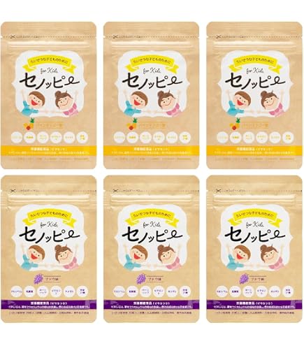 Amazon | セノッピー ぶどう味&もも味 【お得2種味セット】3ヶ月分