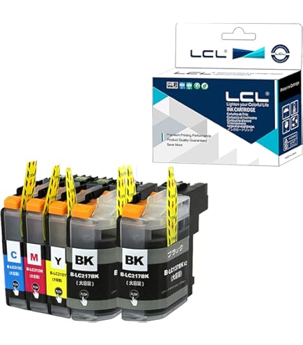 Amazon.co.jp: brother ブラザー LC217(BK/ブラック) + LC215(C/M/Y