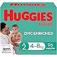 Huggies Infant Nappies Size 2 (4-8kg) 96 Count