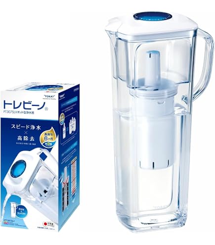 Amazon | 東レ トレビーノ ポット型浄水器 1.3L PT502V | 東レ(TORAY