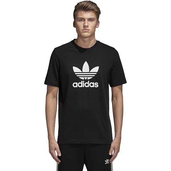 Amazon | [アディダス] トレフォイル ロゴTシャツ 三つ葉 (メンズ 