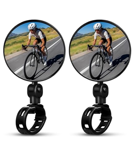 XLC Rétroviseur Vélo MR-K17 Serrage Intérieur, Rond 68mm