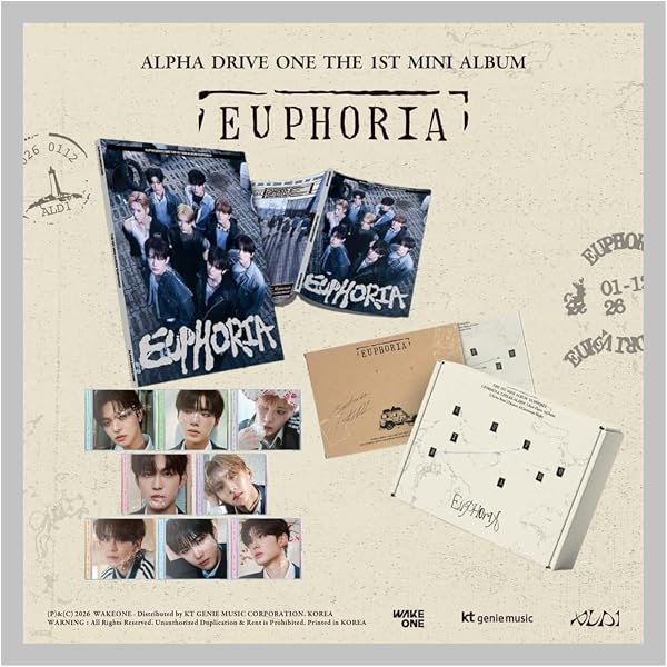 Amazon.co.jp: ALPHA DRIVE ONE EUPHORIA 1st Mini Album Limited Coin