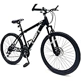【26inch】XLEAT(エクスリート) マウンテンバイク 自転車 26inch XM-009 シマノ シマノ製 SHIMANO 21段変速 ディスクブレーキ 通勤 通学 オフロード クロモリフレーム サスペンション 初心者 日本語説明書付き