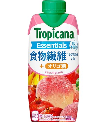 Amazon.co.jp: キリン トロピカーナ エッセンシャルズ 食物繊維 330ml