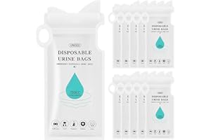 WWW 緊急用使い捨て尿バッグ ミニポータブルトイレ 10枚パック 750ml キャンプ用おしっこバッグ エチケット袋 アウトドア レジャー対策 防災 旅行 交通渋滞用 携帯トイレバッグ 子供 男女兼用