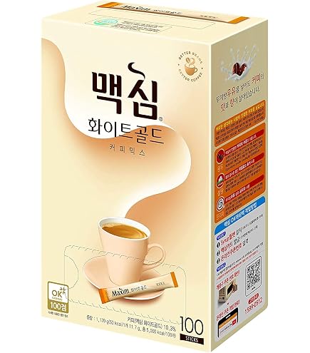 Amazon.co.jp: 韓国でコーヒー【Maxim Coffee Mix モカゴール】(100袋