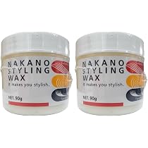 Amazon | NAKANO ナカノ スタイリングワックス 90g クリーム クリア 90