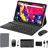 [2024NEW]2in1タブレットPC 128メモリーROM+1TB 拡張アンドロイド12タブレット10 インチ 2.4G/5GWiFiタブレットAndroid 12、8コア CPU、HD 1280*800IPSスクリーン、13MP+8MP デュア