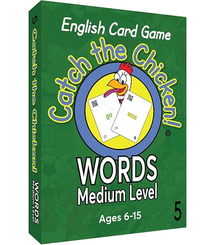 Amazon.co.jp: NOUNS Easy Level Catch The Chicken English Card Game