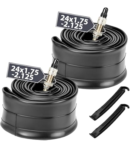 Amazon | 自転車タイヤ 24インチ 2本セット 24×2.125 H/E ブラック