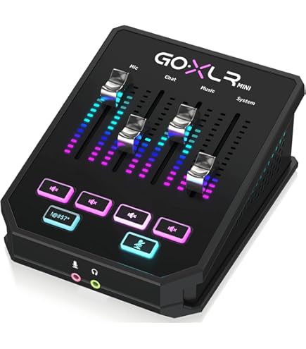 TC HELICON MIDAS GO XLR mini ミキサー マイクアンプ Amazon.co.jp: TC HELICON MIDASプリアンプ搭載 オンライン配信用