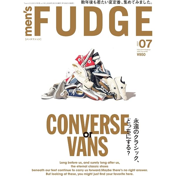 men's FUDGE - メンズ ファッジ - 2026年 5月号 Vol.181 | メンズ