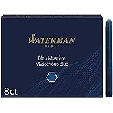 WATERMAN ウォーターマン 詰め替えインク ミステリアスブルー (ブルーブラック) S0110910 1.4ml 正規輸入品