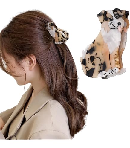 Amazon.co.jp: Hapdoo 犬用ヘアクリップ2個 かわいいチワワヘア
