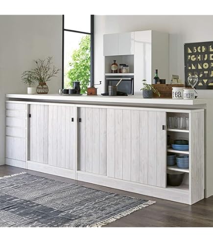 ディノス 木製 キッチンカウンター 下収納 Alus Style/アルススタイル Amazon｜ディノス キッチン収納 キッチンカウンター下収納 Alus