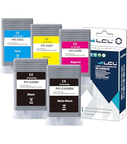 Amazon.co.jp: Canon PFI-030 55ml インクタンクセット PFI-030MBK PFI