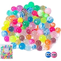 Amazon | スーパーボール すくい とくとくパック 100個 目玉柄ボール2