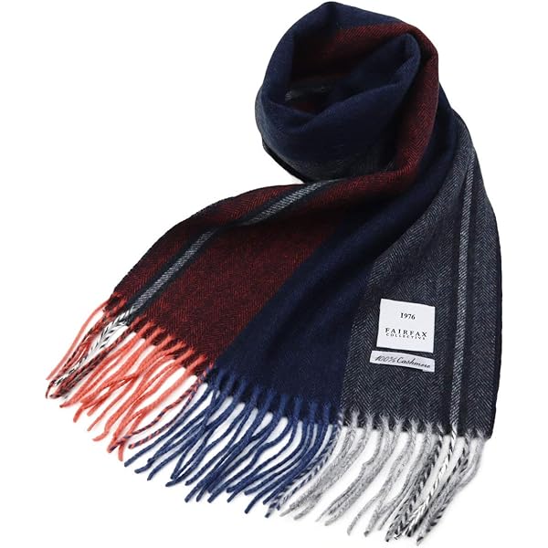 カシミヤ100% マフラー 全11色 リバーシブル メンズ | マフラー