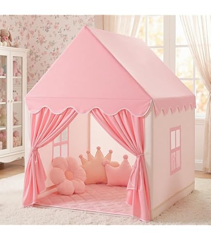 Amazon | 子供テント 蚊帳 キッズテント 室内テント 全方位ガード 3