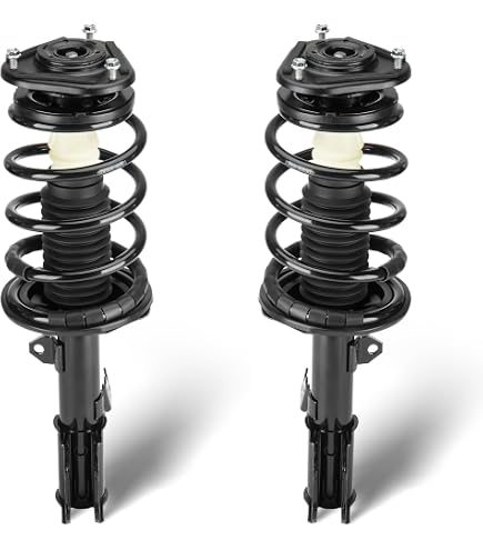 thumbnail image 2 of Pair Of Rear Complete Strut Assemblies For 2003-2008 Toyota Corolla – Shock And Spring, Left And Right (Cars-Kingdom) 2 of 5