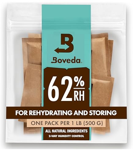 Amazon.co.jp: Boveda ハーブ ストレージ用 62-RH 2-ウェイ 湿度