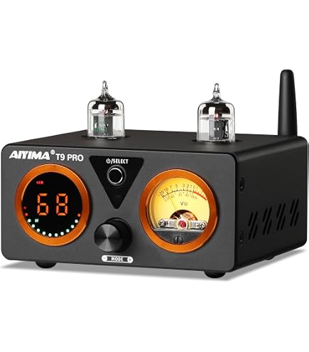 Amazon.co.jp: P‑78WTC VUメーター パワーアンプ DBメーター サウンド 
