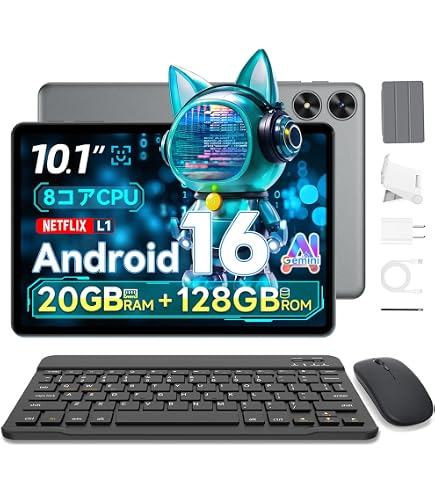 Amazon.co.jp: タブレット pcセット android 15 タブレット 11インチ