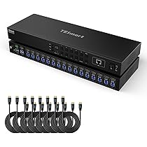 Amazon.co.jp: TESmart USB3.0 HDMI KVMスイッチ 16入力1出力 4K