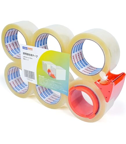 Amazon | セキスイ タフライトテープ #835 38mm×100m 茶 (1ケース60巻