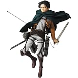 RAH リアルアクションヒーローズ 進撃の巨人 リヴァイ 1/6スケール ABS&ATBC-PVC製 塗装済み可動フィギュア (初回生産限定パーツ付)